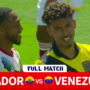 Analisis Pertandingan Ekuador vs Venezuela: Drama Comeback La Vinotinto Menaklukkan La Tri dengan 10 Pemain